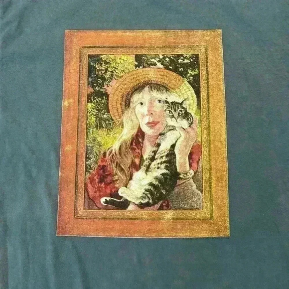 Joni Mitchell 1998 Vintage Taming The Tiger Promo T-shirt - Picture 3 of 6